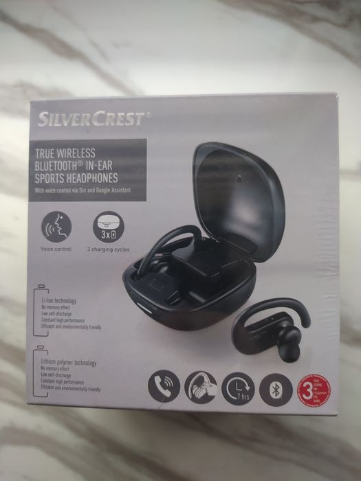 Bluetooth навушники Silvercrest Sports
