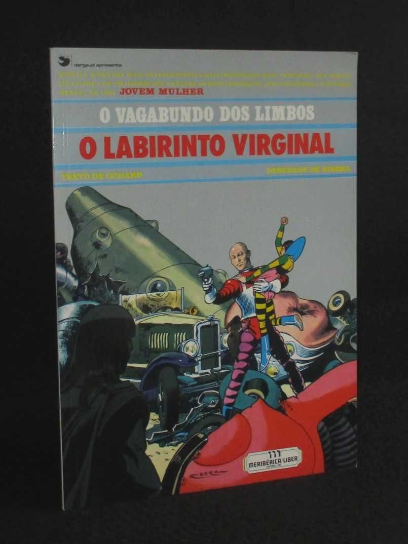 Livro BD O Vagabundo dos Limbos O Labirinto Virginal Godard