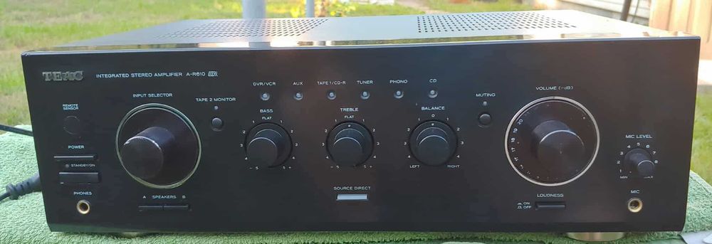 Wzmacniacz stereo, Zadbany TEAC A-R610 120W na kanał +TEST Odbiór osb.