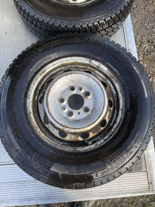 Felgi z oponami Ducato Jumper Boxer 225/70r15C zima
