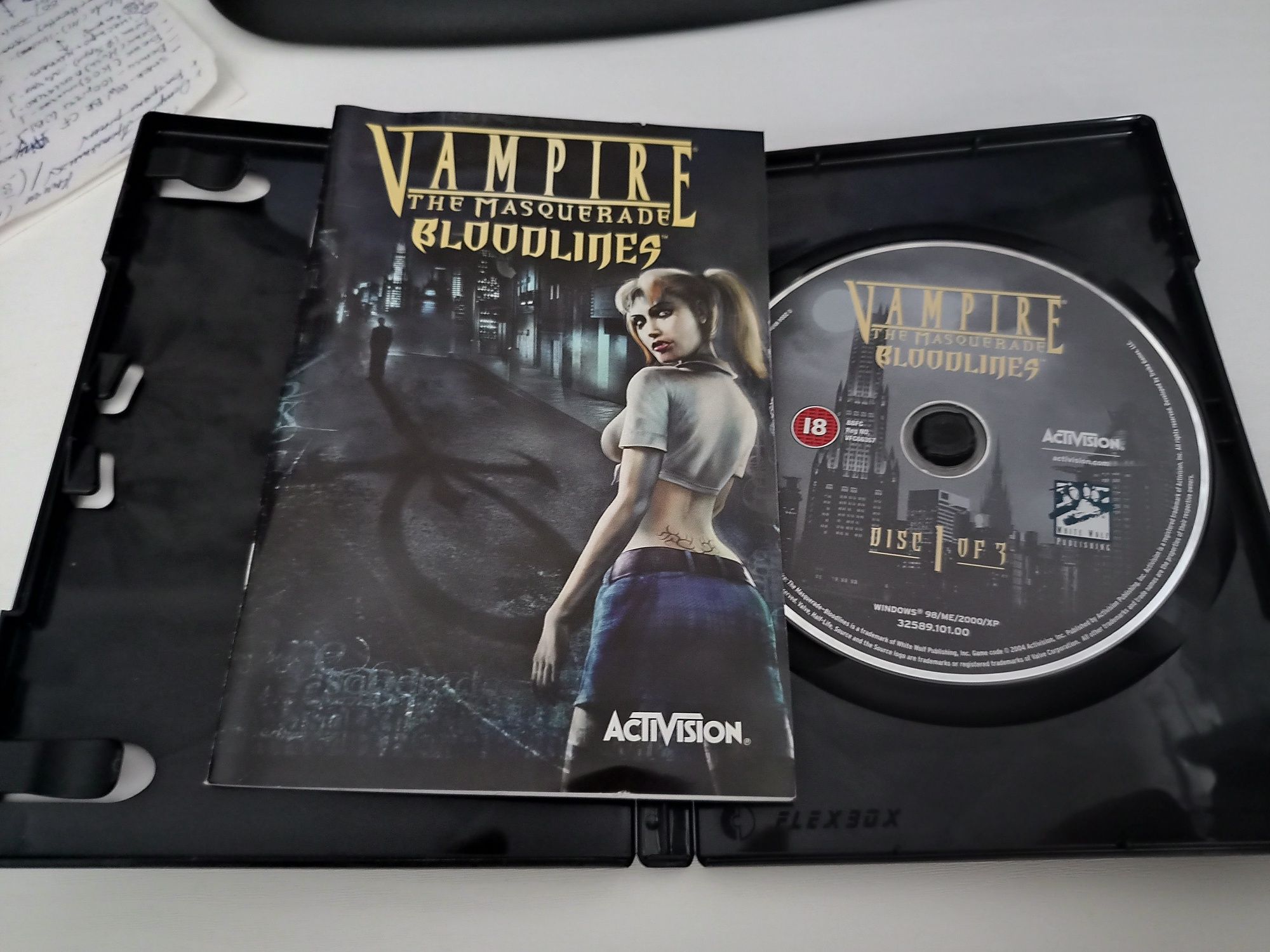 vampire: the masquerade - bloodlines 3 cd troika