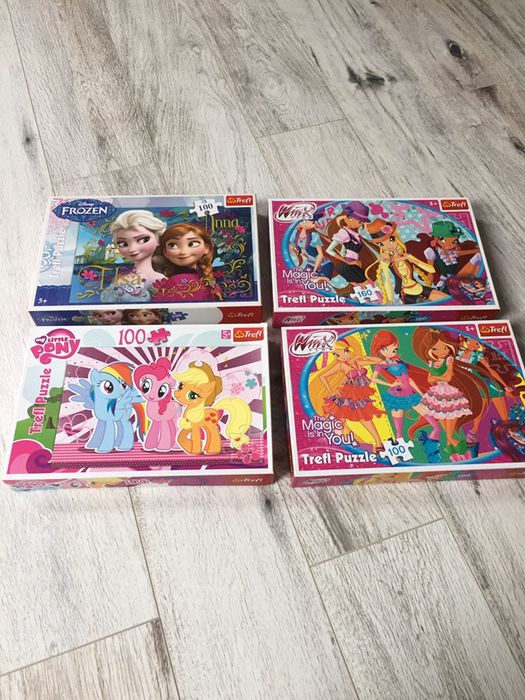 Puzzle Winx, My Little Pony, Kraina lodu