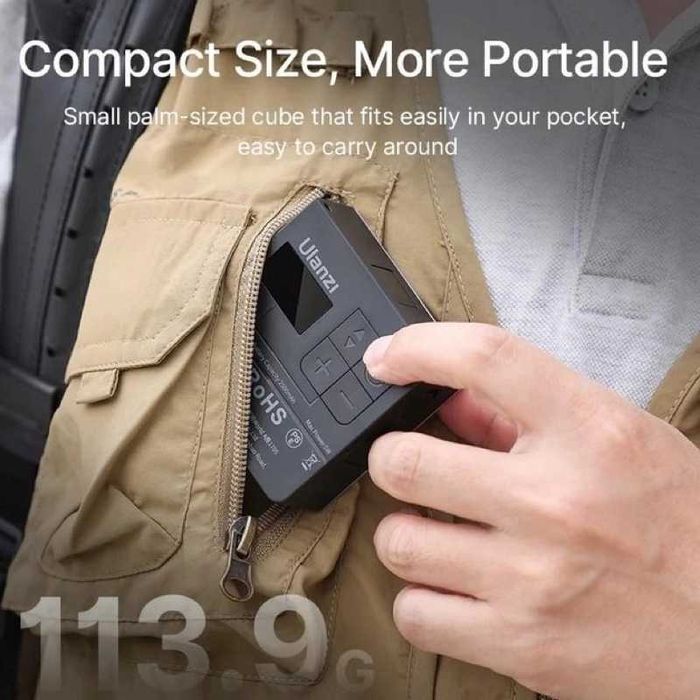 Накамерный видео свет RGB 359 различных цветов Ulanzi VL49 RGB Pro