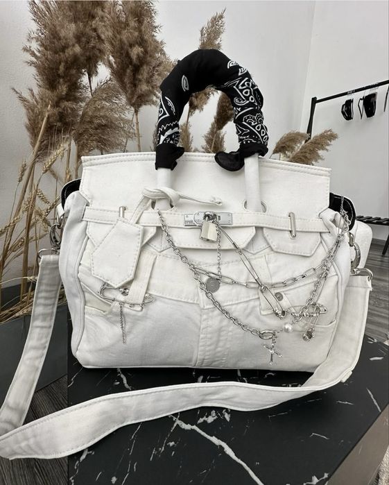 Сумка джинсовая