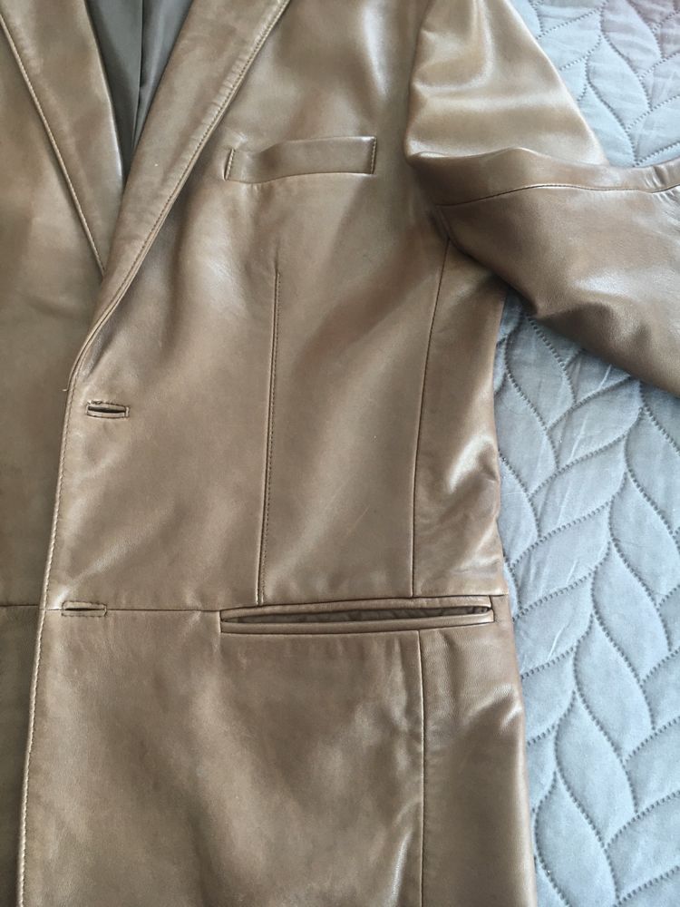 Casaco de homem em pele genuina Maximo Dutti Sport