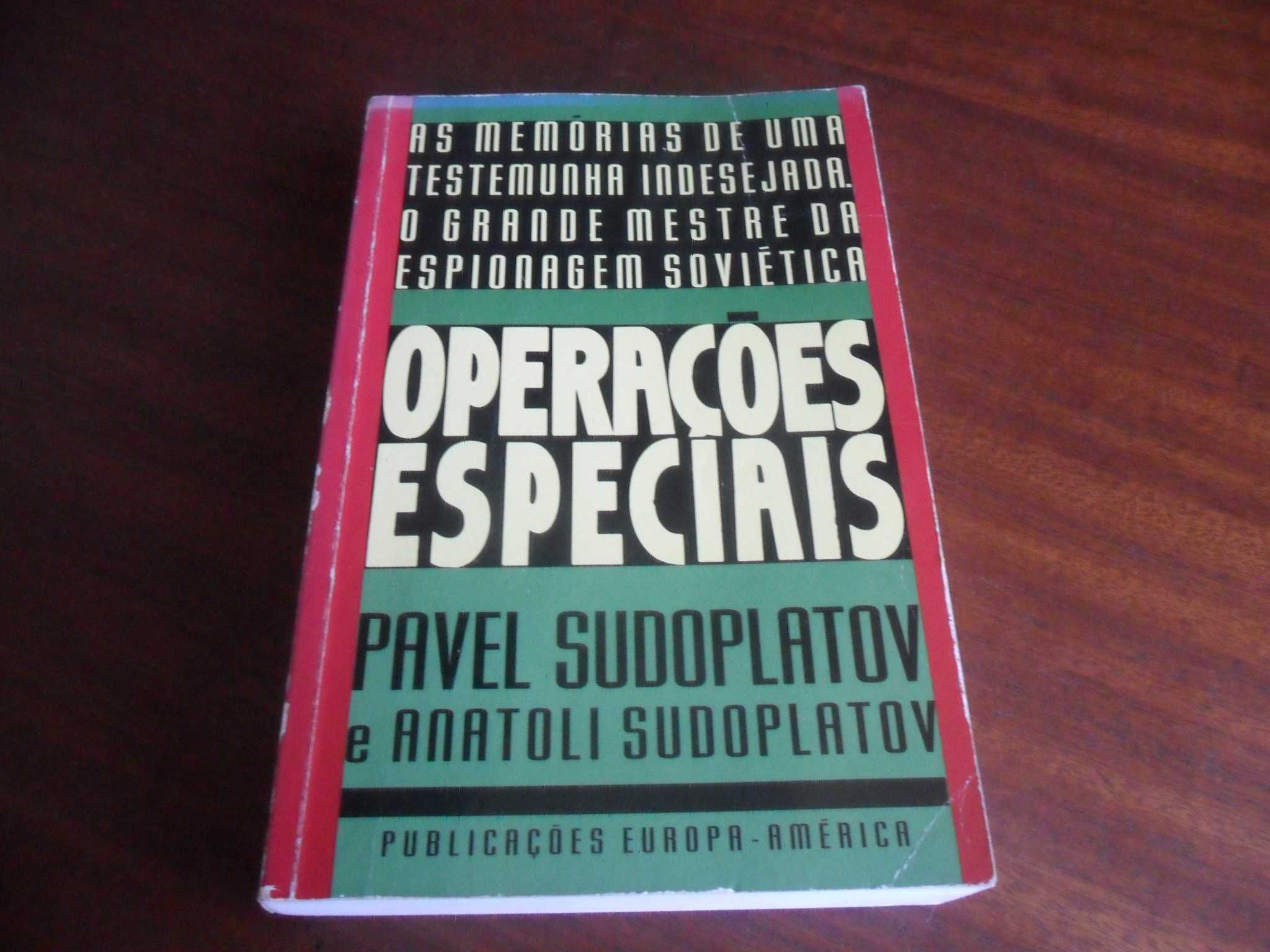 "Operações Especiais" de Pavel Sudoplatov e Anatoli Sudoplatov