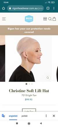 Kapelusz Christine Soft Lift

nakrycie głowy pod peruką NOWE