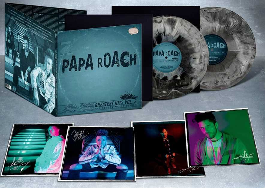 Papa Roach Greatest Hits Deluxe Smoke winyl nowy w folii