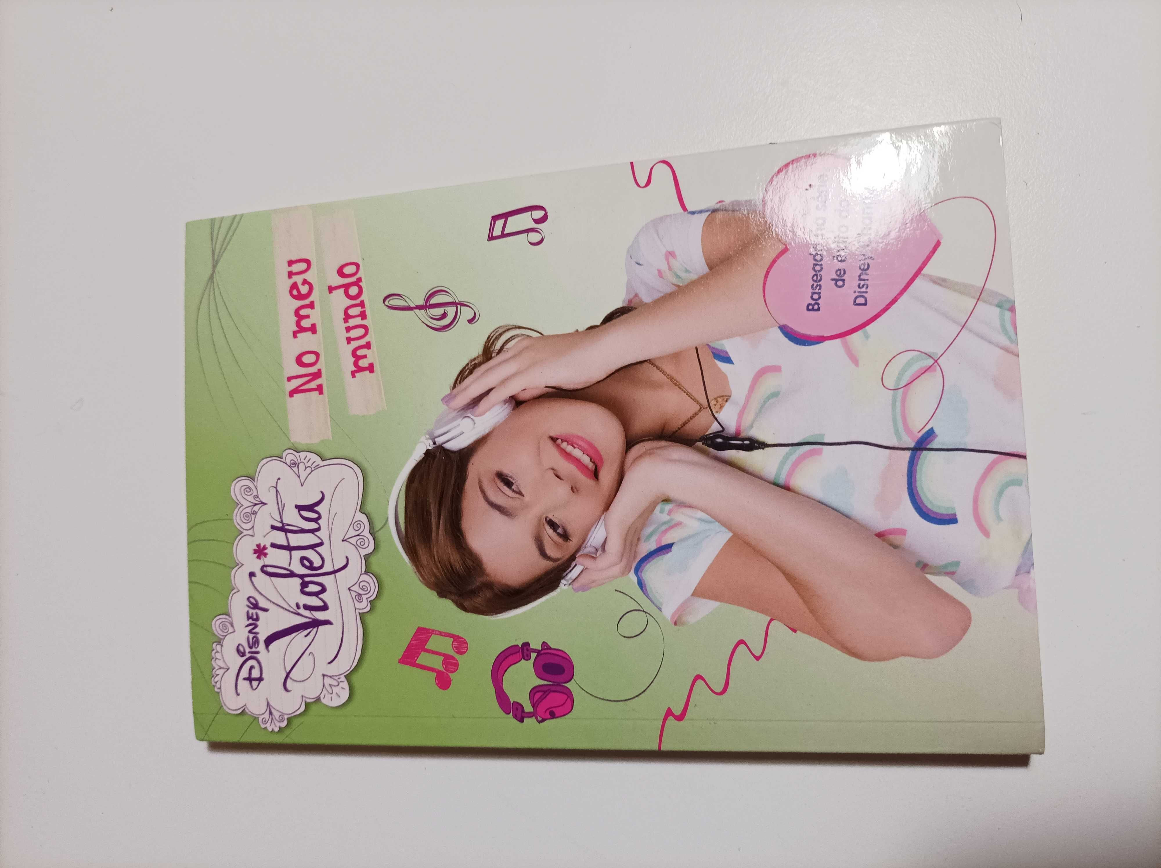 Livro Violetta Disney - No meu mundo