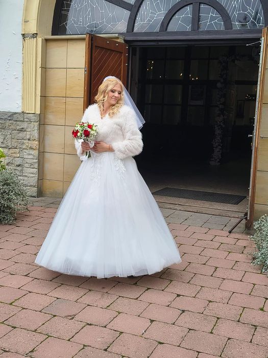 Suknia ślubna księżniczka