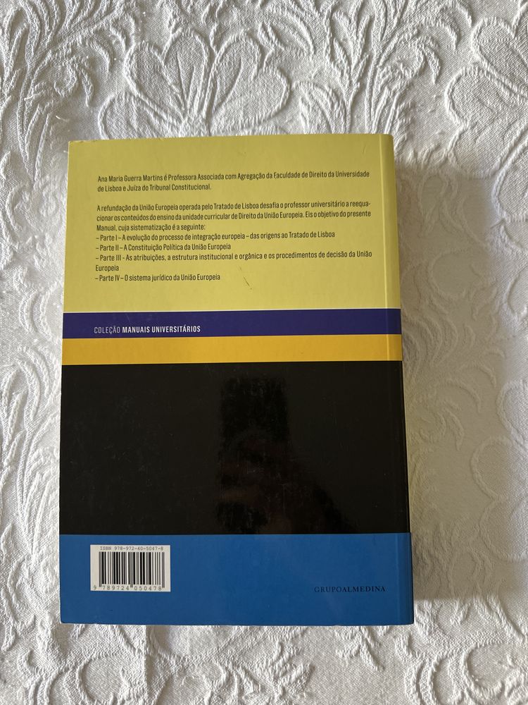 Manual de direito da união europeia