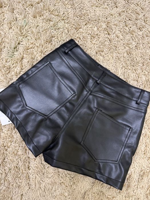 Юбка-шорты еко кожа