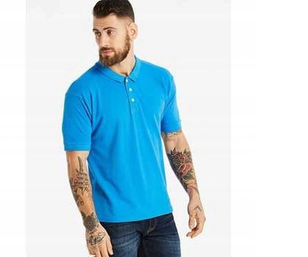 Koszula Koszulka Męska Polo Niebieska NOWA / L/XL /Capsule