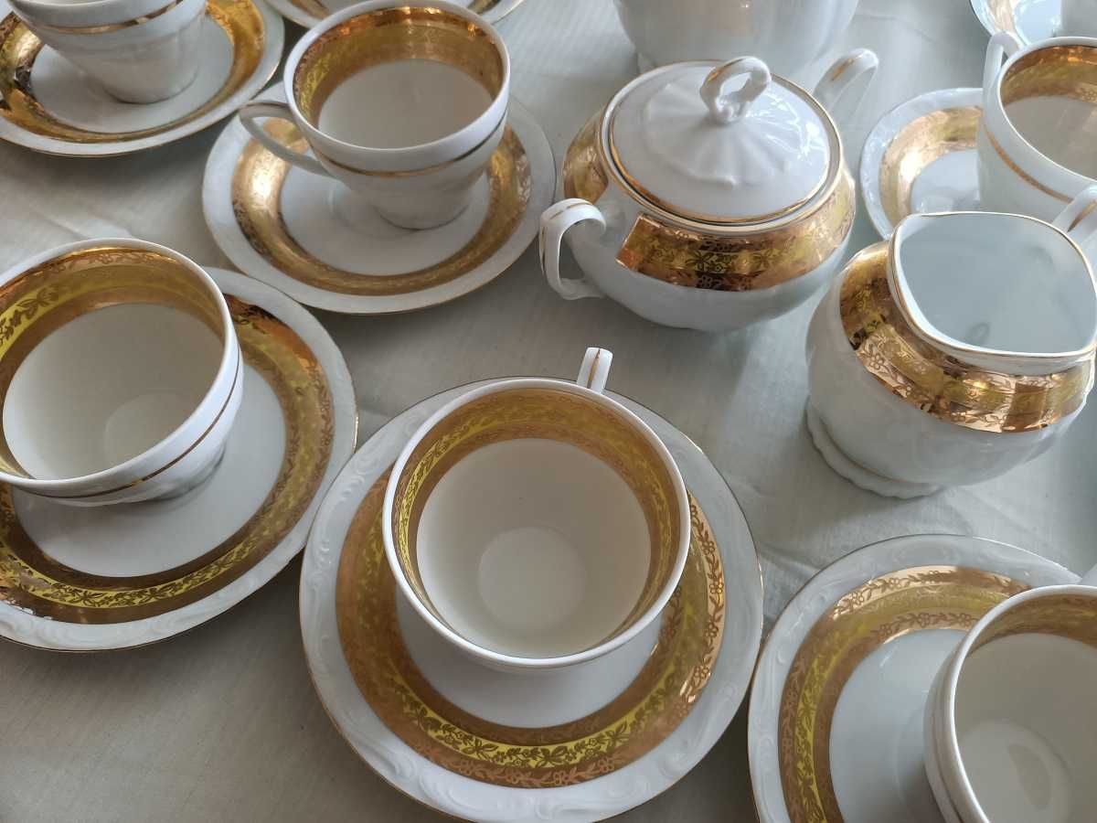 Komplet kawowy – porcelana Bogucice