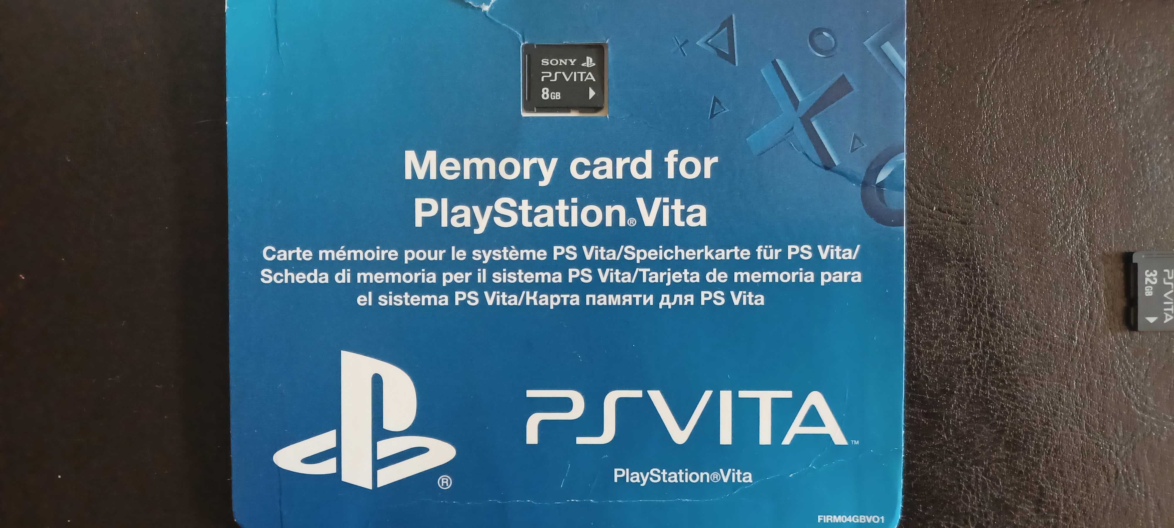 Cartões de memória oficial PS Vita - 8 e 16 GB