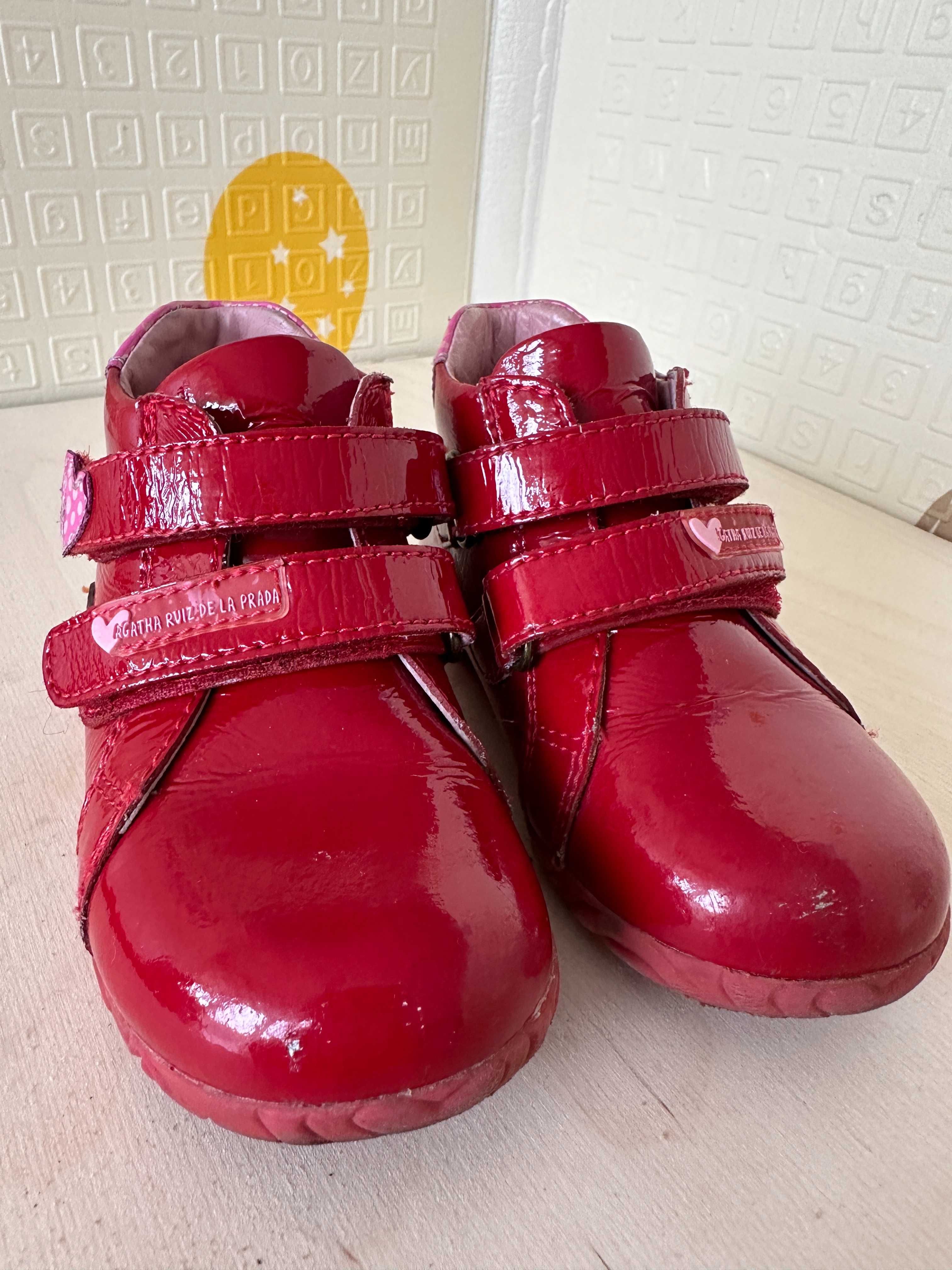 Skórzane buty dla dziewczynki Agatha Ruiz de la Prada r. 22