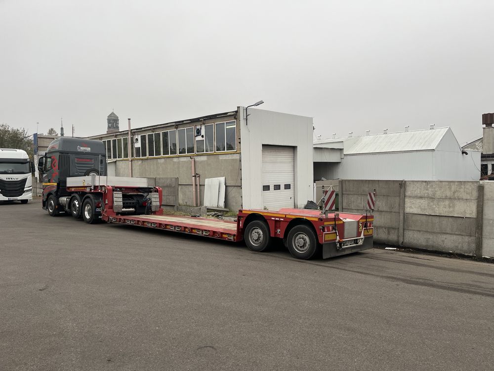 Iveco S-WAY z naczepą MAXTAILER 510 osie pendel