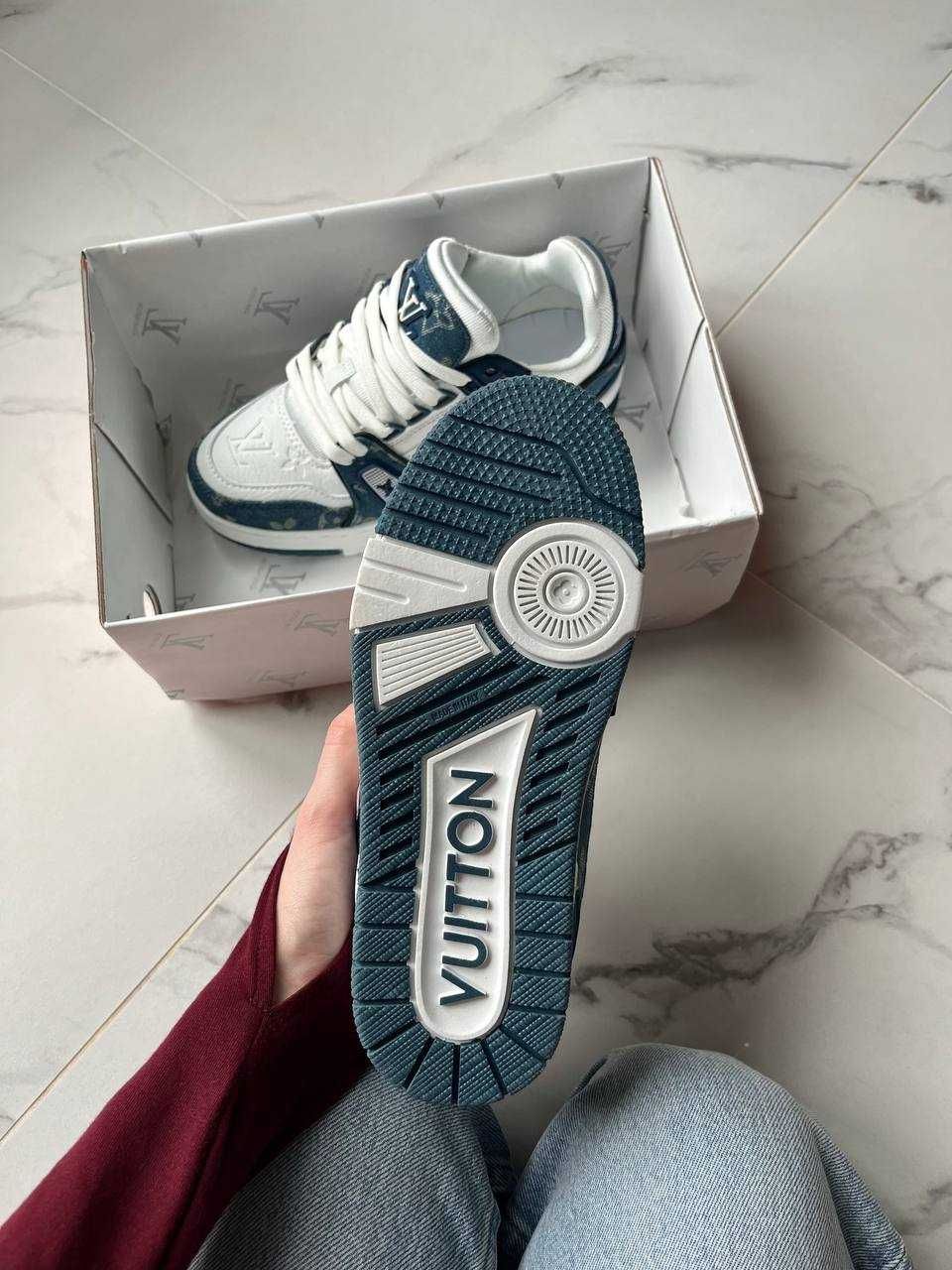 36-45 Louis Vuitton Trainer White Blue