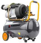 Компресор повітряний 2порш Powermat 50л 2.2кВт 8атм 392л/хв компрессор