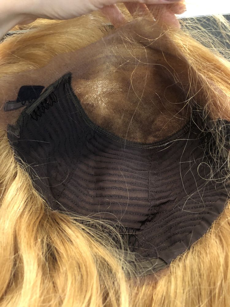 Женский парик из натуральных волос