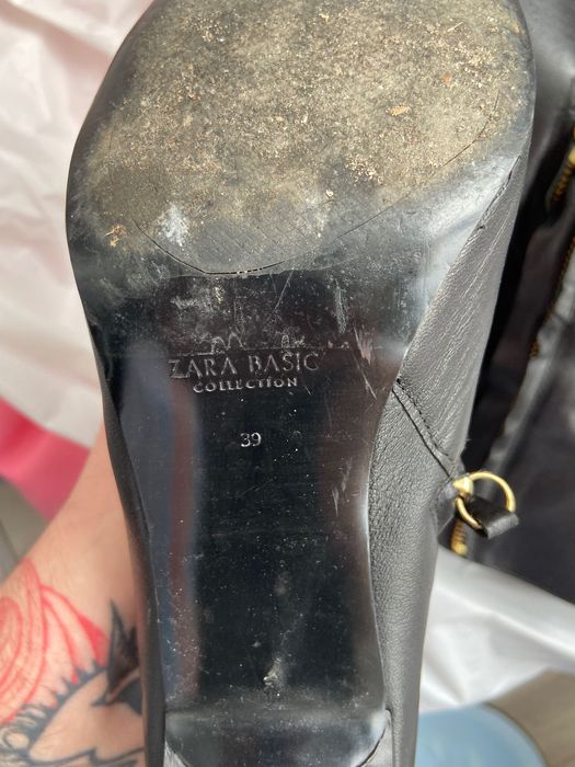 Ботильйони чорні Zara