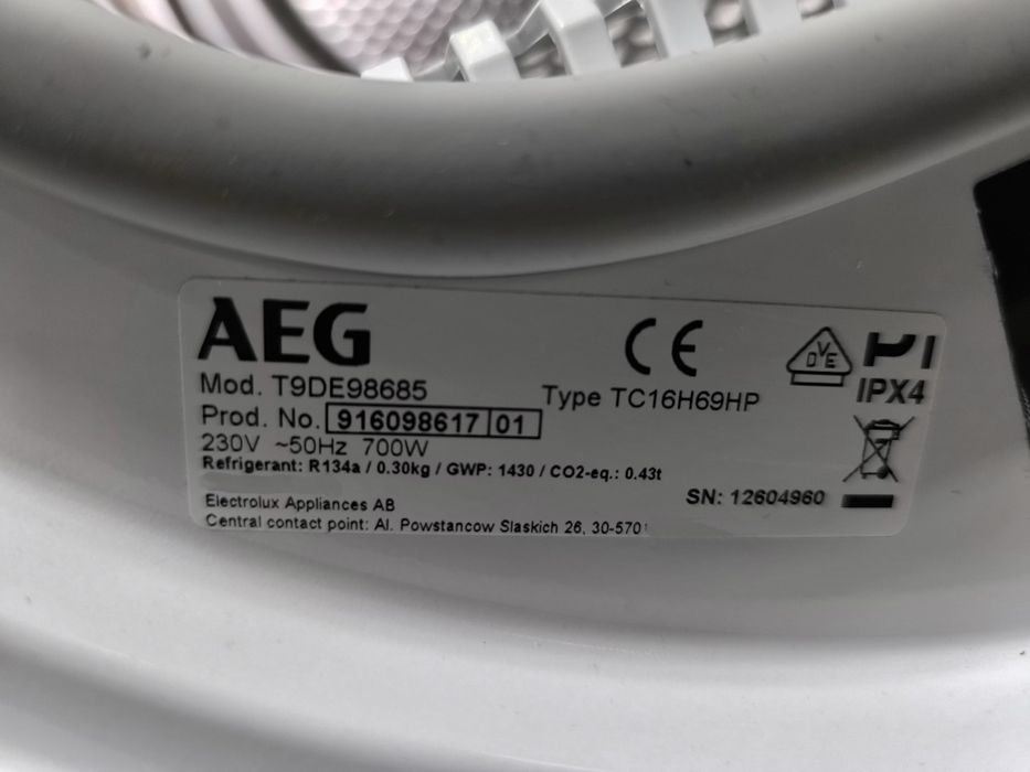 Сушильна машина AEG 9000 series 3D (УкрМова) WiFi / 3D-сканування