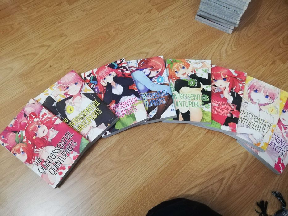 Vendo manga The Quintessential Quintuplets Vol 1 a 8