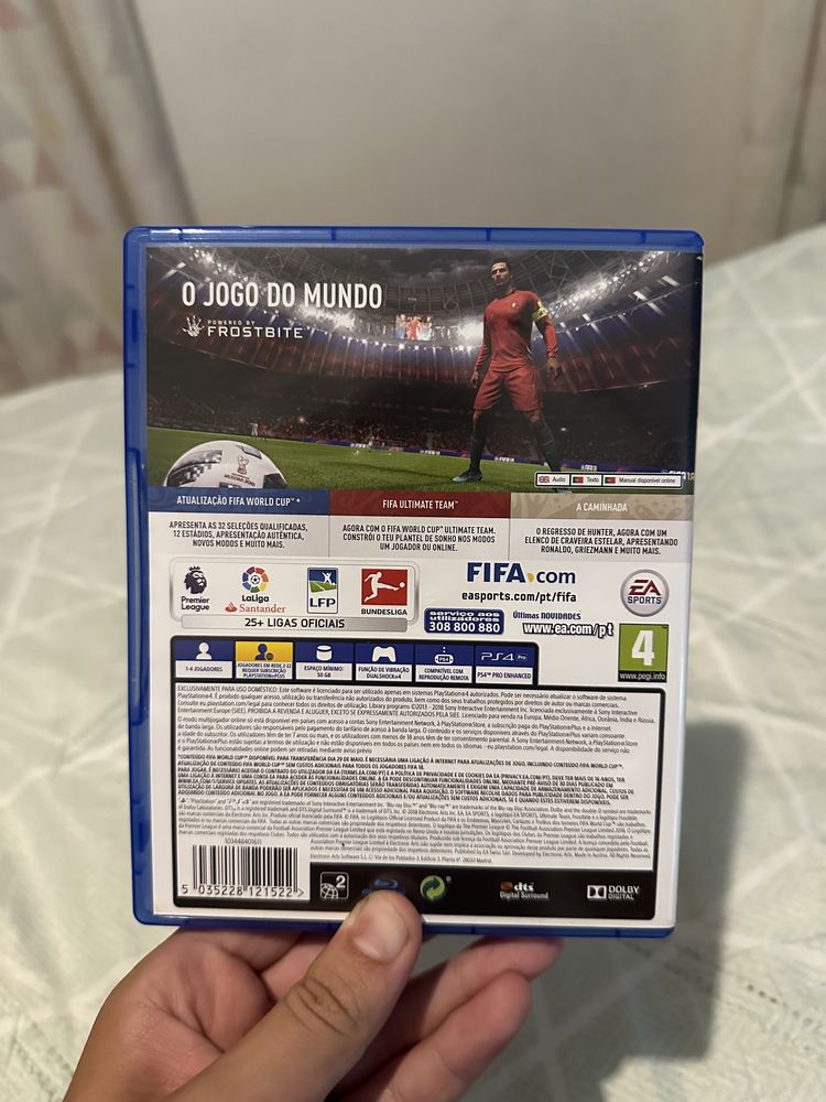 FIFA 18 PS4 impecável