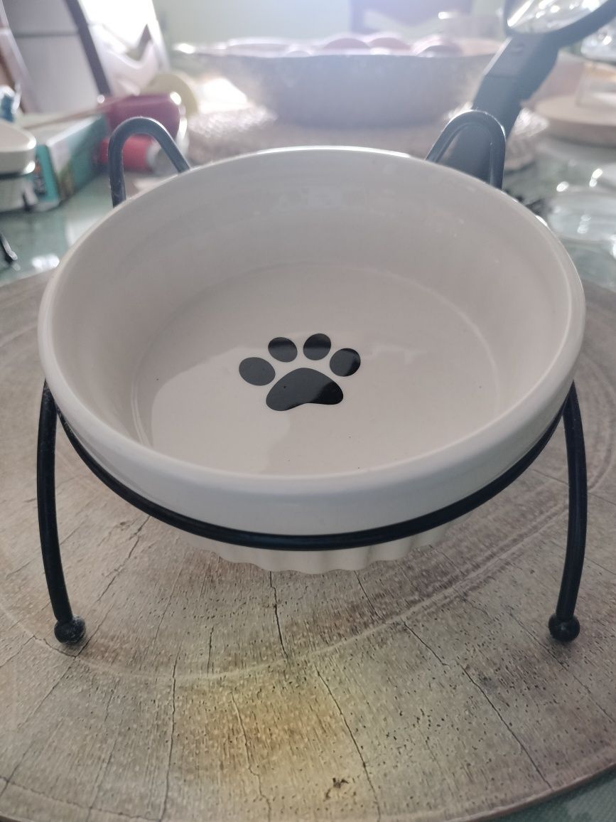 Ceramiczna miseczka dla psa/ kota
