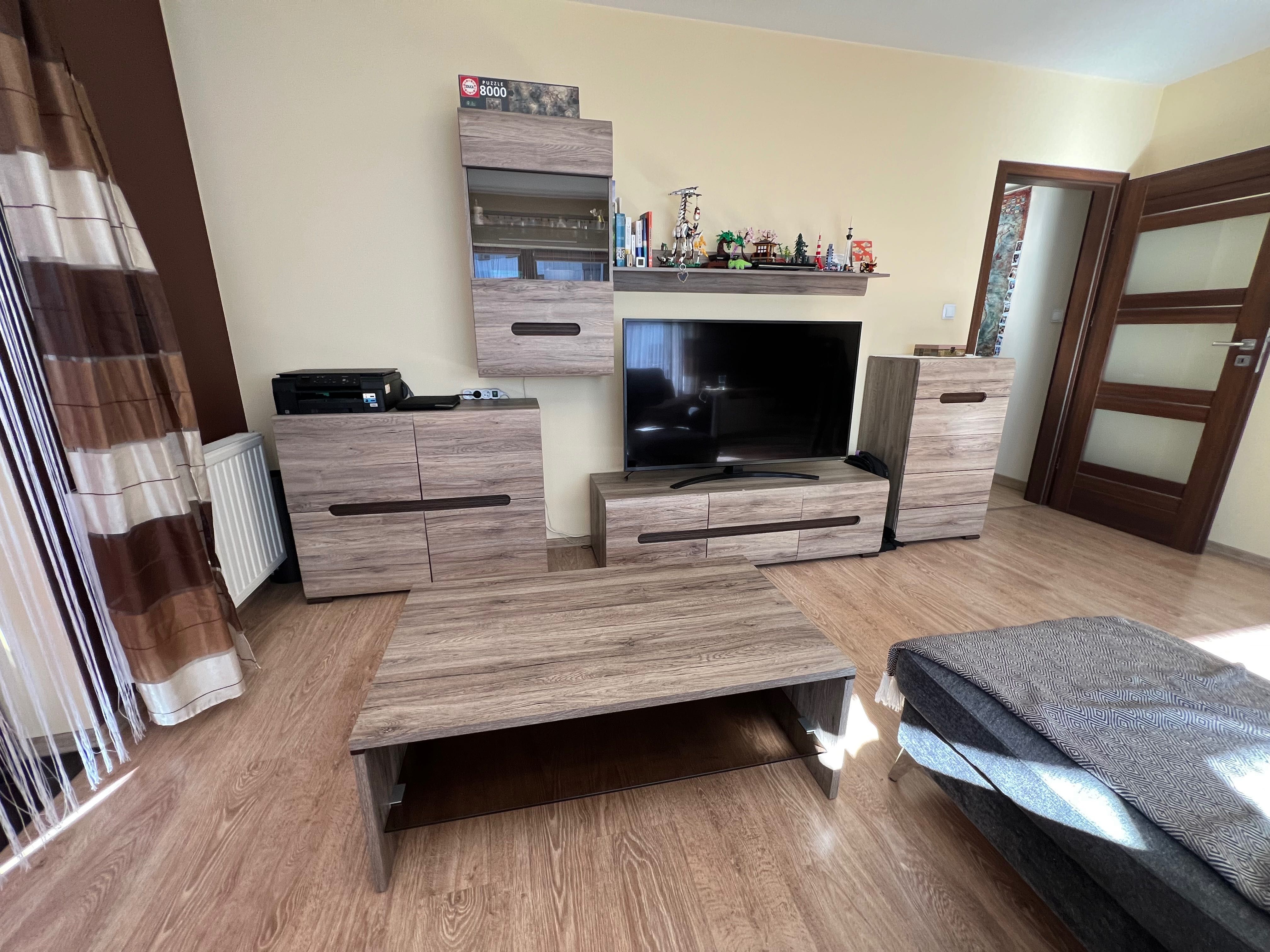 Zestaw mebli do salonu kolor dąb sonoma