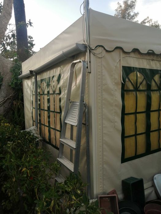 Vendo harem de campismo com 2,5metrosx3,00