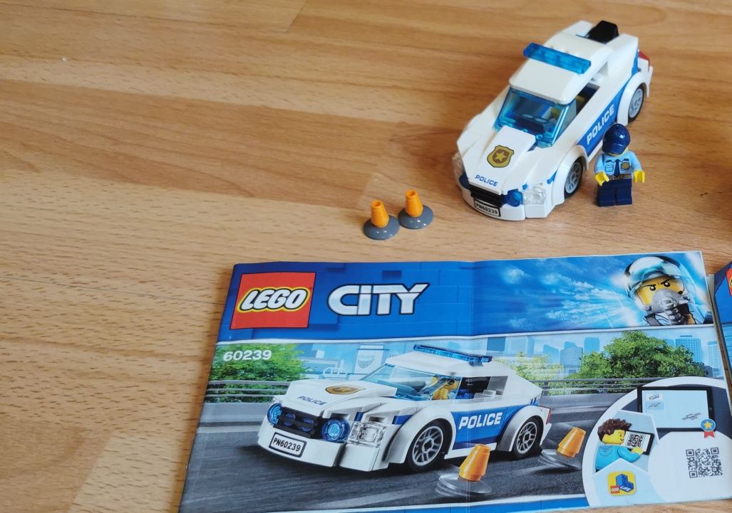 lego city 60276 konwój policyjny i 60239
