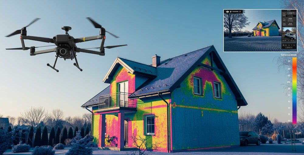 Termowizja paneli PV dronem, pomiary elektryczne, nadzór inwestorski
