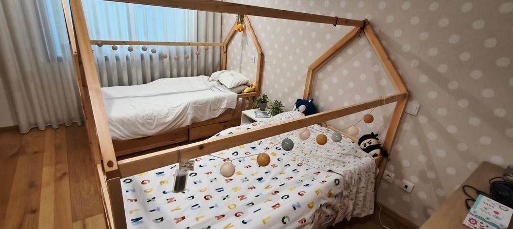 2 CAMA MONTESSORI com colchão