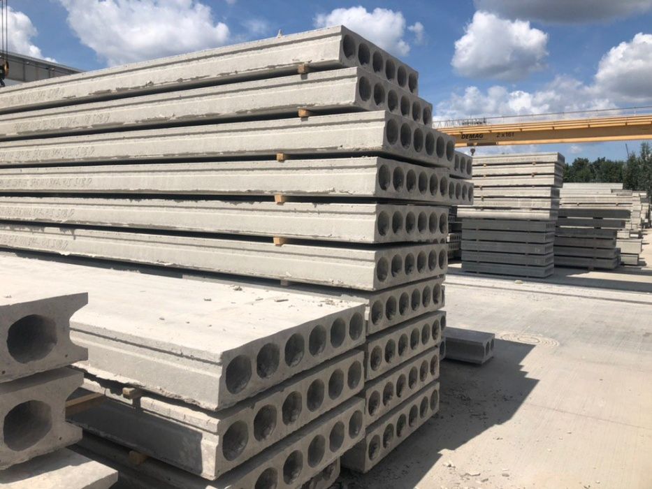 Плити | Панелі перекриття | Плиты | Панели перекрытия | Багатопустотні