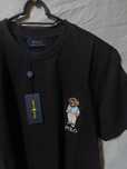 Czarna koszulka z krótkim rękawem t-shirt miś Polo bear Ralph Lauren S