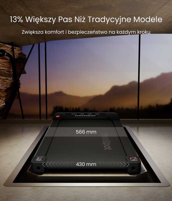 Bieżnia WP01 FlexiSpot Przenośnia bieżnia podbiurkowa