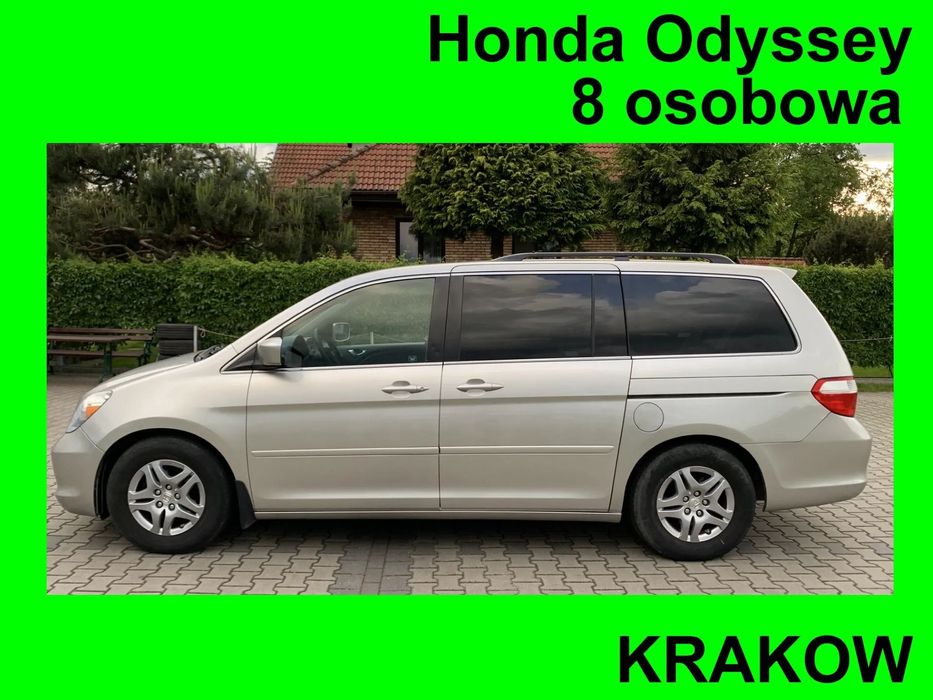 Honda Odyssey Wersja 8osob, silnik VTEC, skory, 233.000 km, po serwisie za 11500 PLN