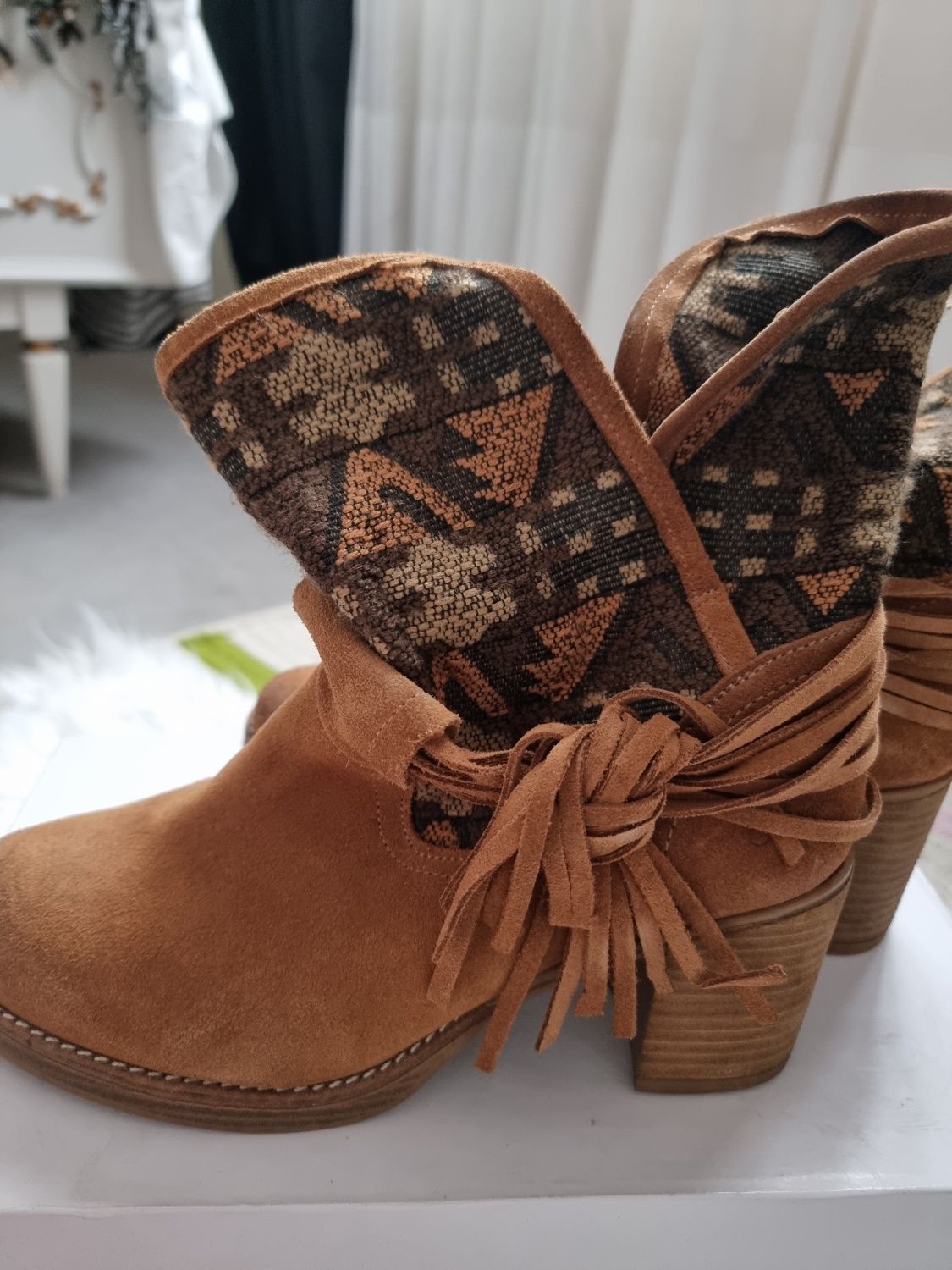 Botas camel Seaside