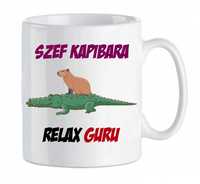 Kubek szef kapibara relax guru