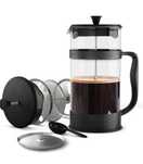 KICHLY Ekspres do kawy tłokowej z potrójnym filtrem. 650ml
