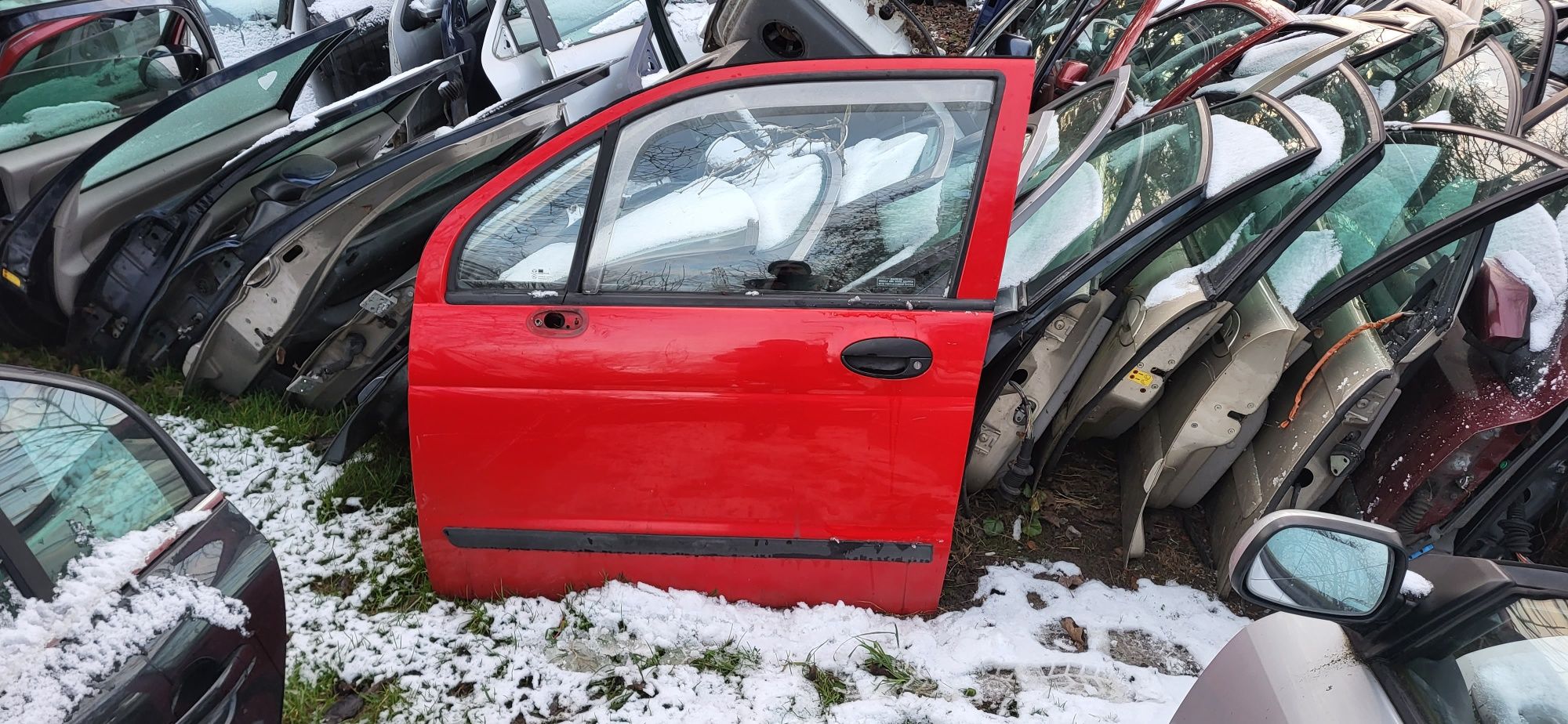 Matiz 1 Drzwi  Lewy Przód Kompletne Bez Rdzy