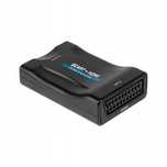 Konwerter SCART na HDMI z zasilaczem aktywny