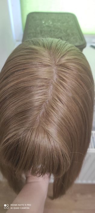 Парик из натуральных славянских волос. Перука з натурального волосся