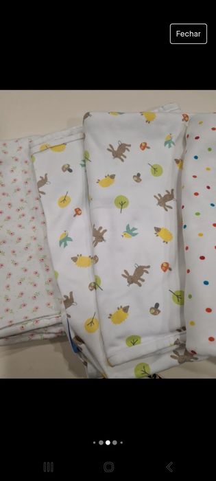 Swaddles da Gro, como novos. Preço unitario