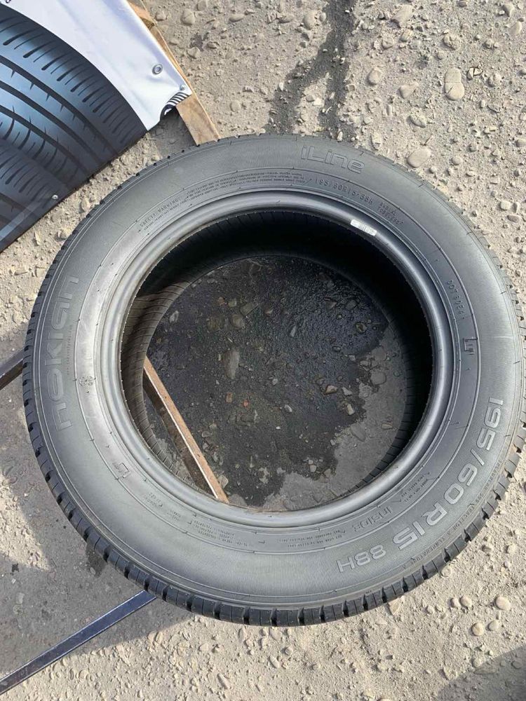 Шини 195/60 R15 пара Nokian 2021p літо нові