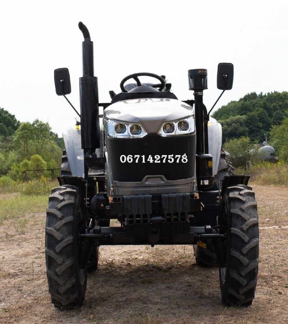 Трактор Скаут ТЕ-504 Рівна підлога + гума Armour + 2 циліндра + Реверс