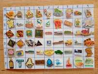 Pins de mola variados IX