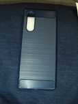 Etui case do telefonu Sony Xperia 5 granatowy nowy