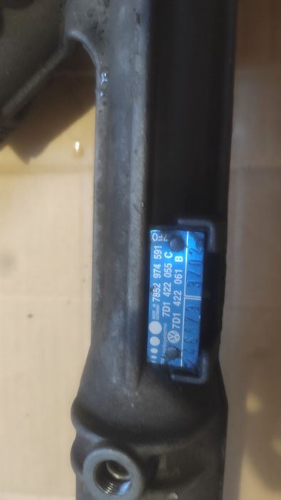 Продам рейку рульову на vw t4. Під реставрацію!!!